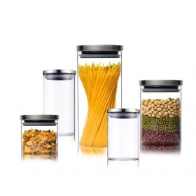 Glass Food Storage Jar